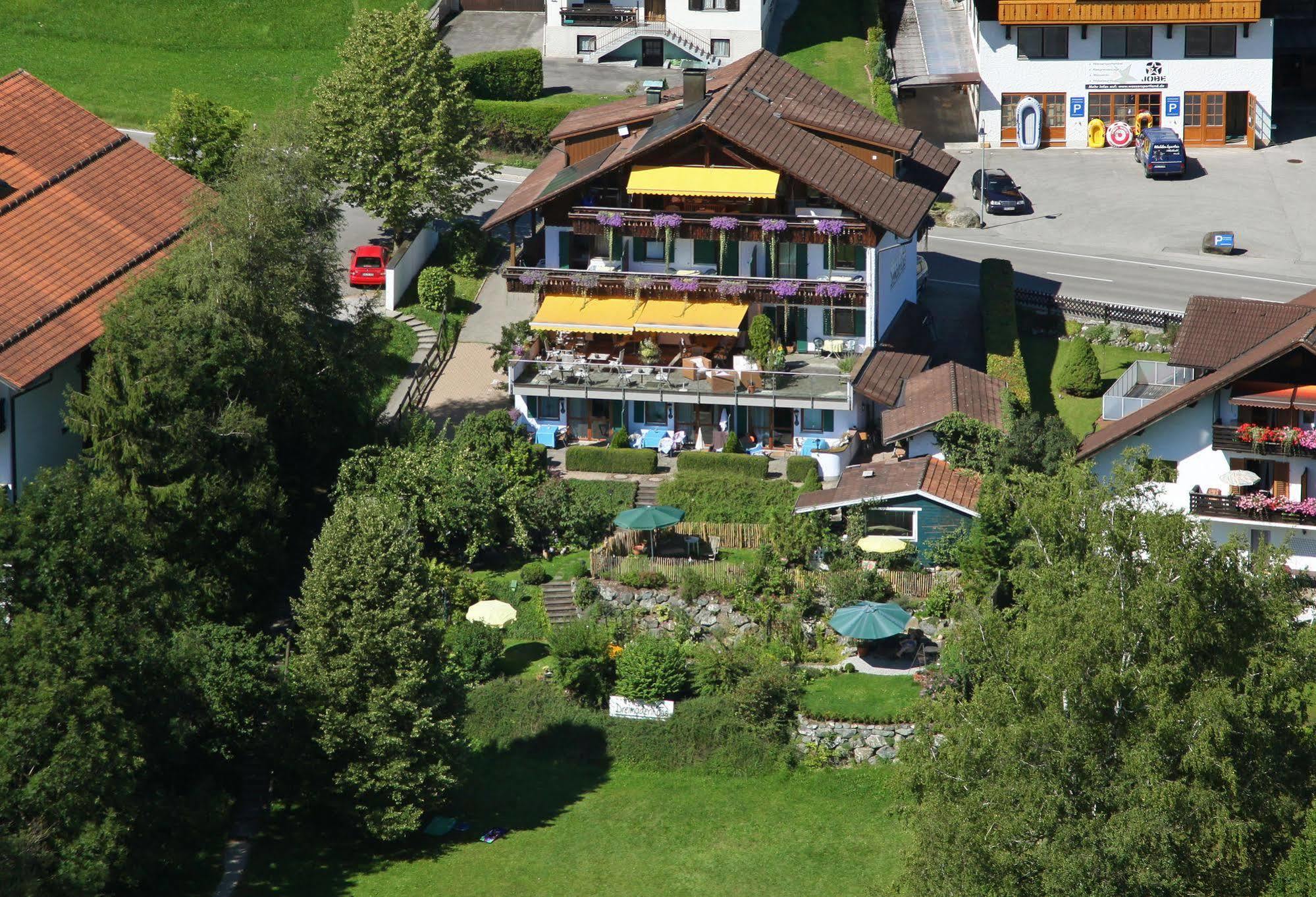 Dreimaderlhaus - Das Vegetarische Boutique Hotel Füssen Dış mekan fotoğraf